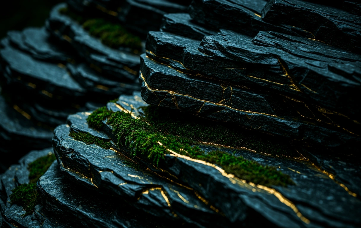 Natürliche Mineralstrukturen